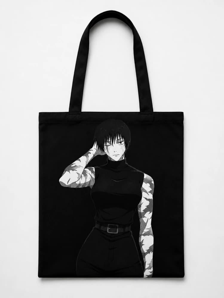 Manga Noir sur Tote bag